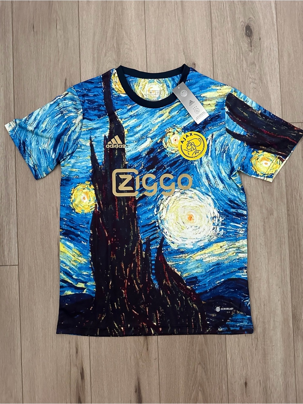 Special Edition Soccer Jersey – Cruyff #14 – Blue Art Design – Me